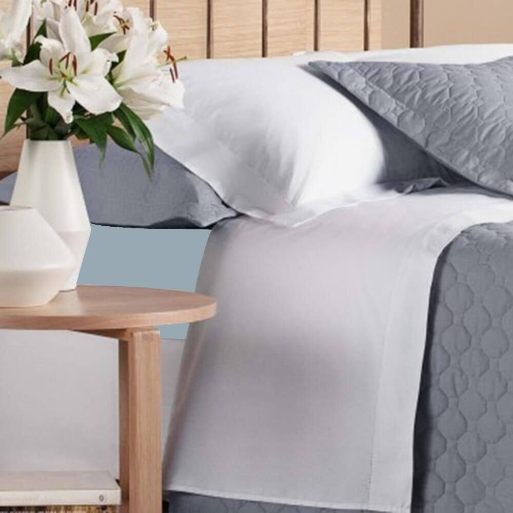 Lençol Elástico Solteiro 200 Fios Privilege Andreza Verde