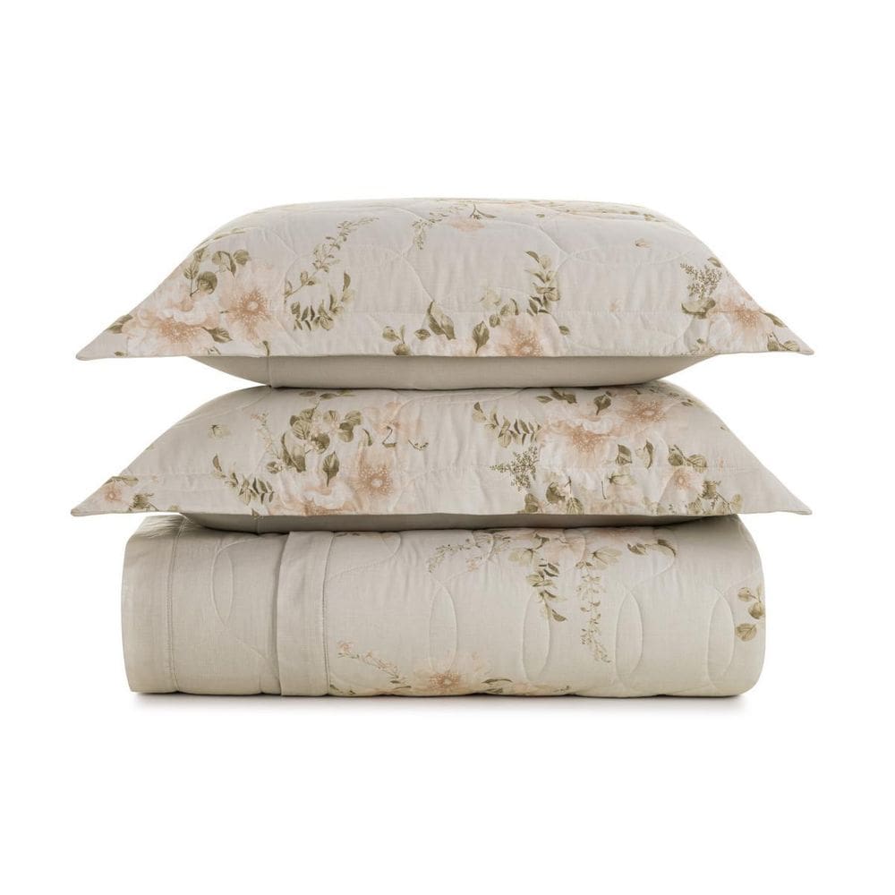 Jogo Colcha Queen Estampado 100% Algodão Soft Nice Karsten