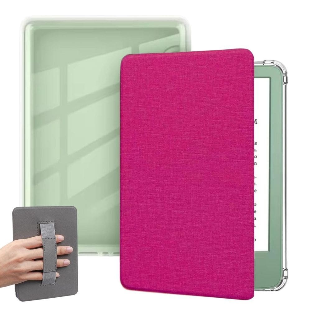 Capa Tecido Acrílico Com Alça Para Kindle 12 Geração Rs23Cv