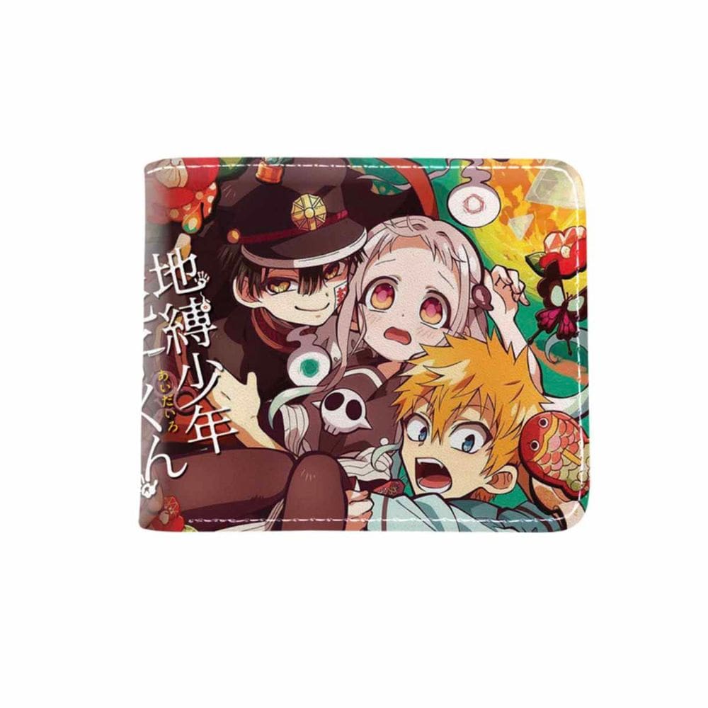 Carteira Hanakos kuns Anime Characters Slim BiF 11.5x9.5x2cm