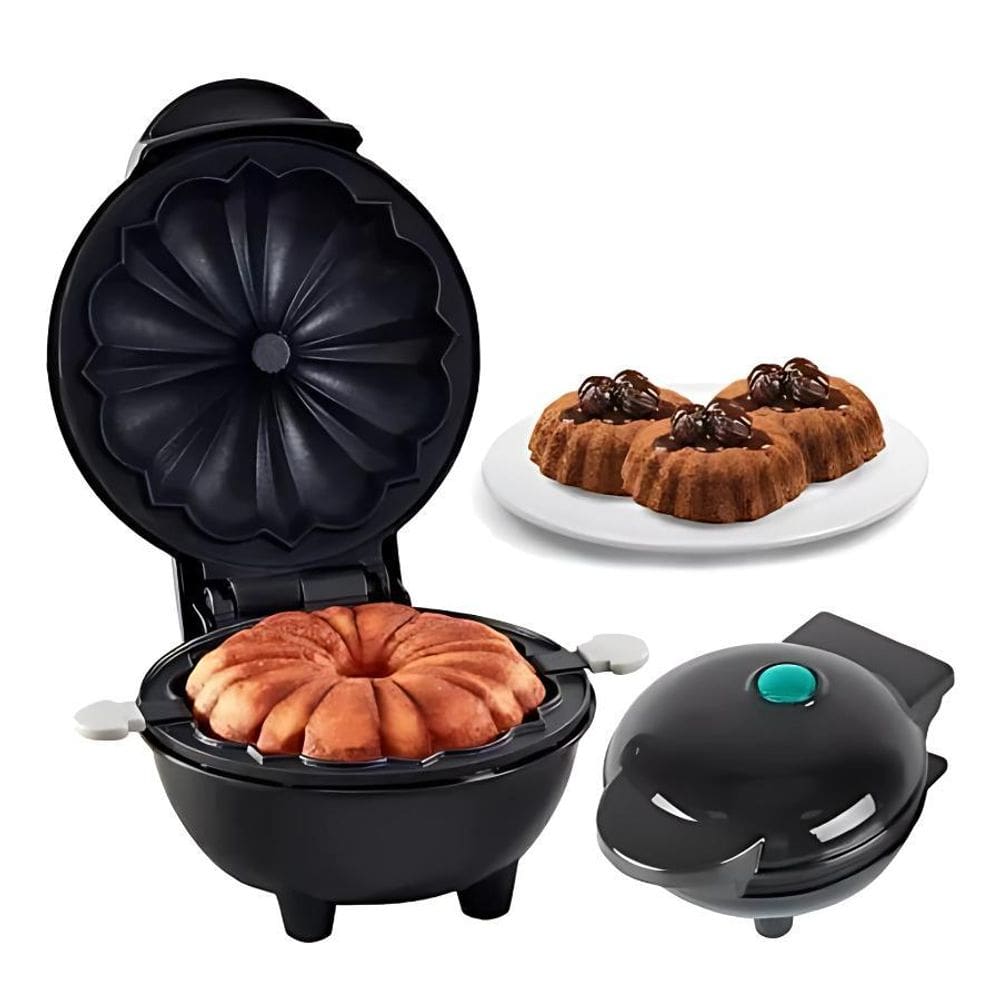 Mini Máquina Elétrica De Fazer Bolos Portátil Bundts 110V