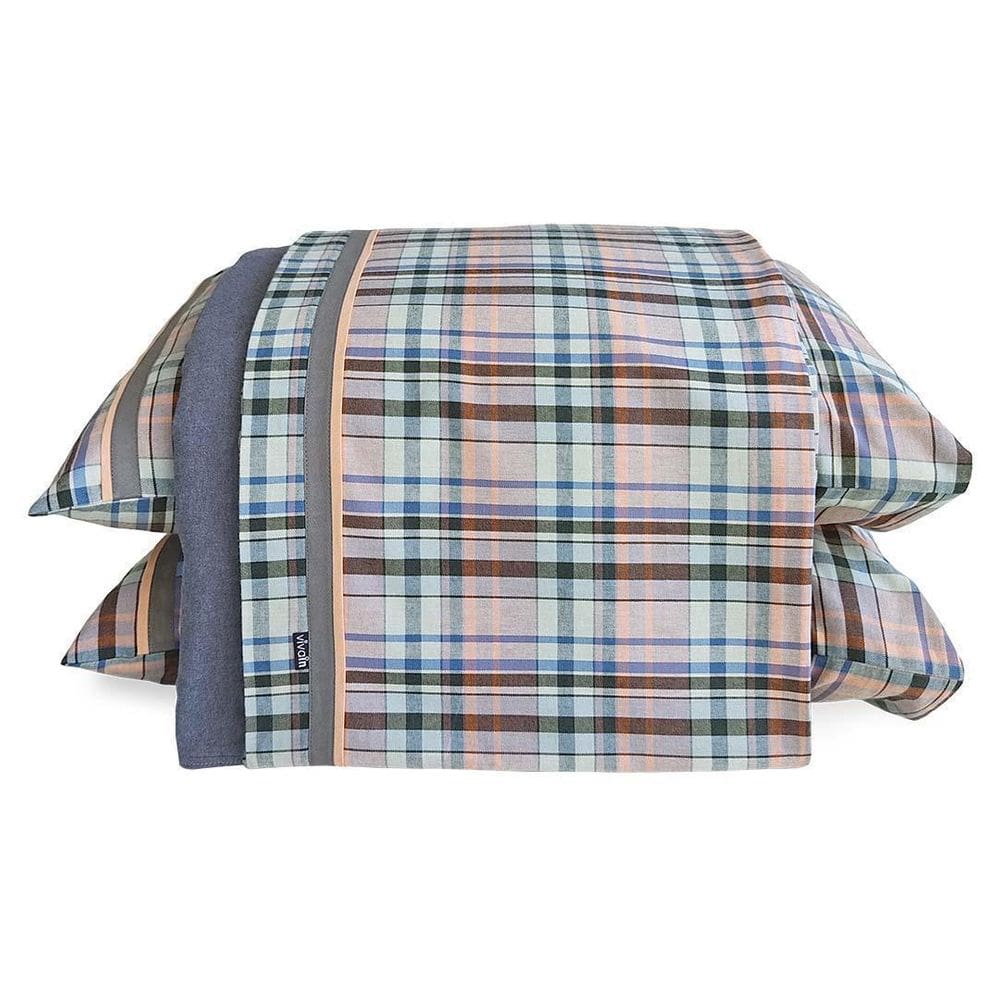 Jogo De Lençol Vivain Flanela Casal Rubelita 4 Peças