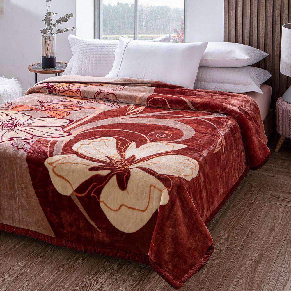 Cobertor Grosso E Quente Casal Antialérgico Raschel Estampas