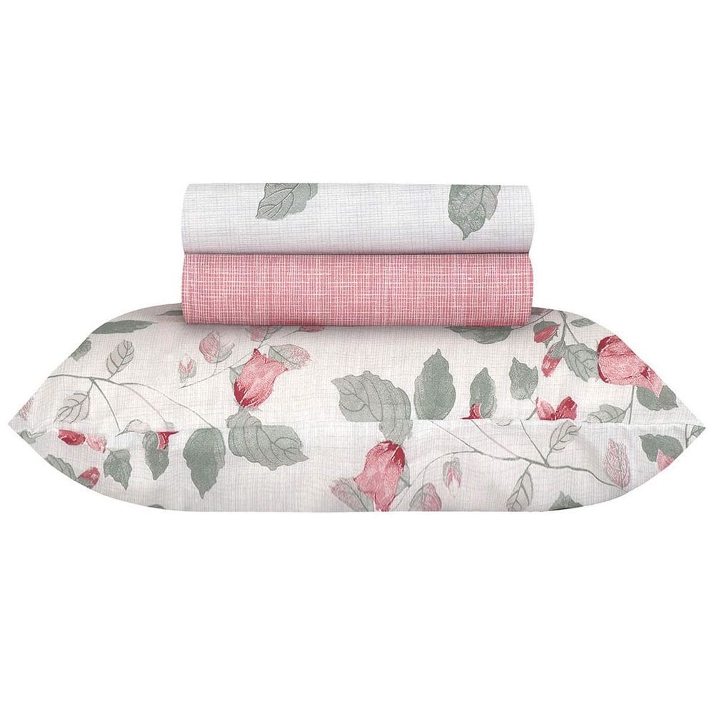 Jogo De Cama Duplo 4 Peças Queen 140 Fios Sultan - Estampas