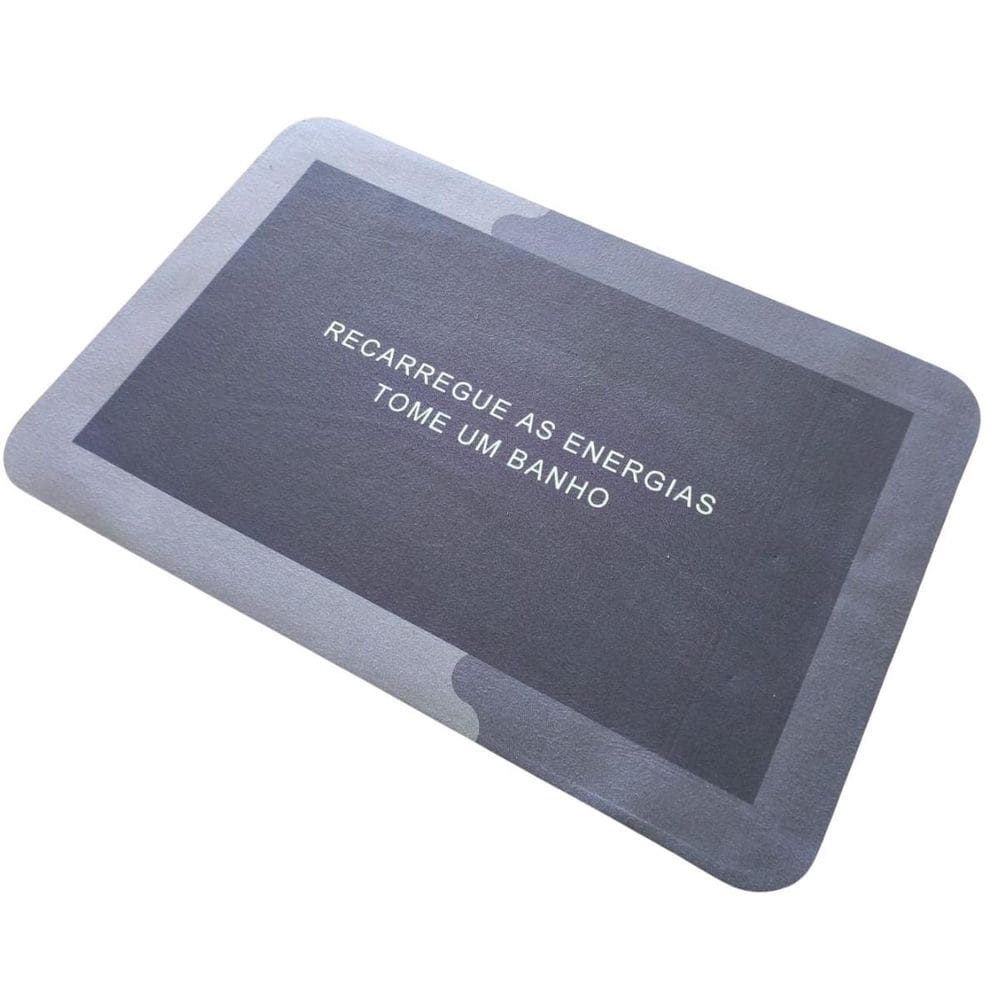 Tapete Alto Poder De Absorção Recarregue Suas Energias