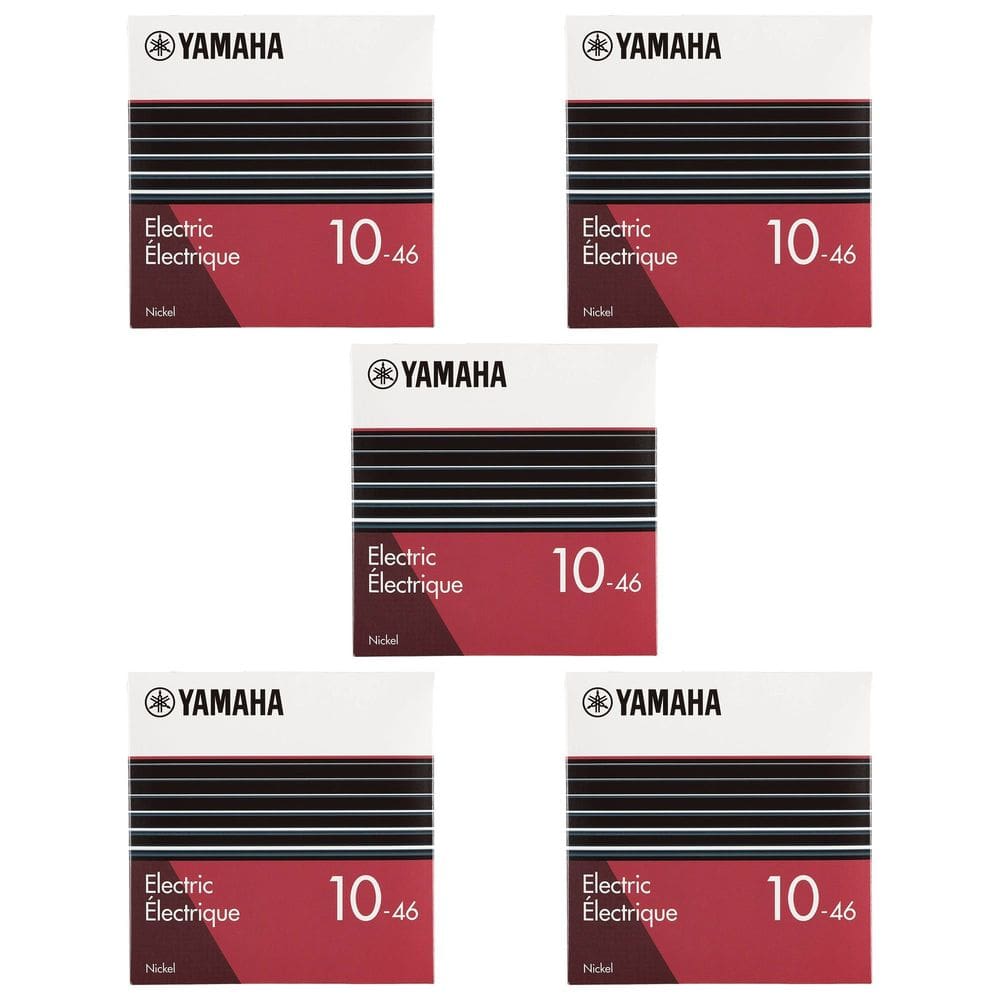 Kit 5 Encordoamentos para Guitarra Níquel Light 10-46 GSE10 Yamaha