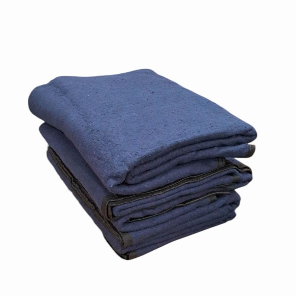 Kit 3 Cobertores Guaratingueta Castor Solteiro Azul Marinho