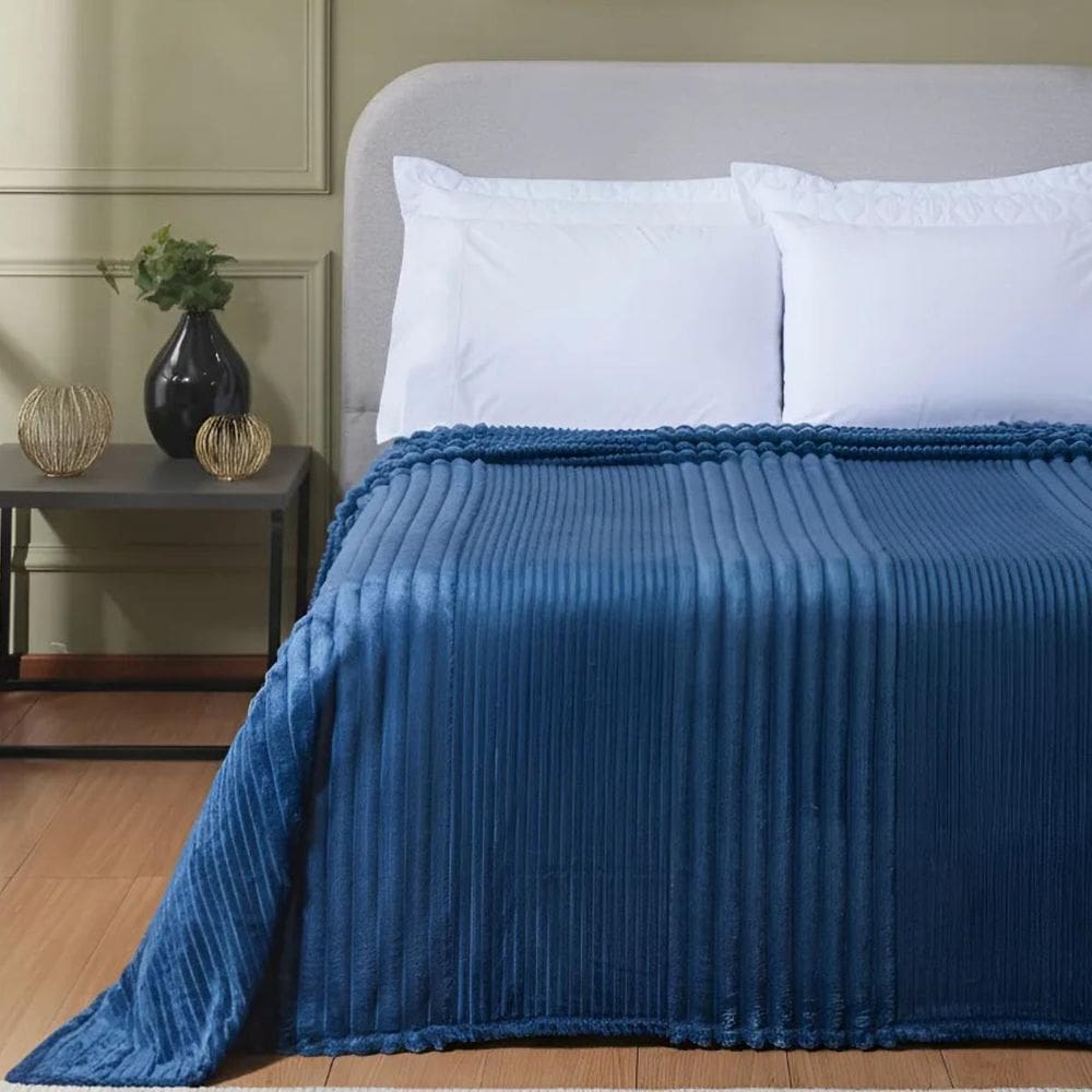 Coberta Queen Aconchegante Manta Emily Fofinha E Quentinha