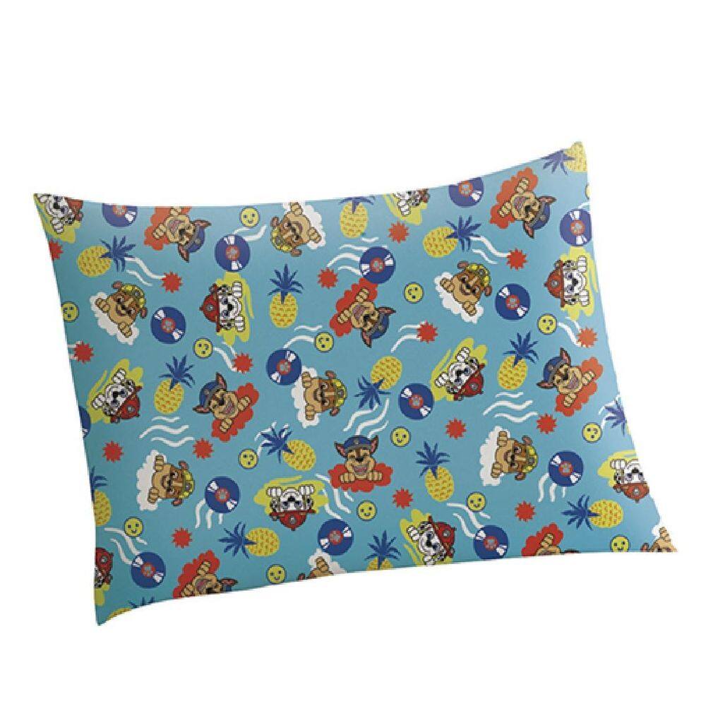 Fronha Personagens Algodão Patrulha Canina Azul Lepper