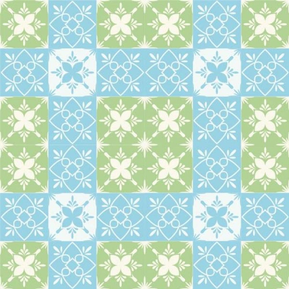 Papel De Parede Infantil Azuleijo Português Faro