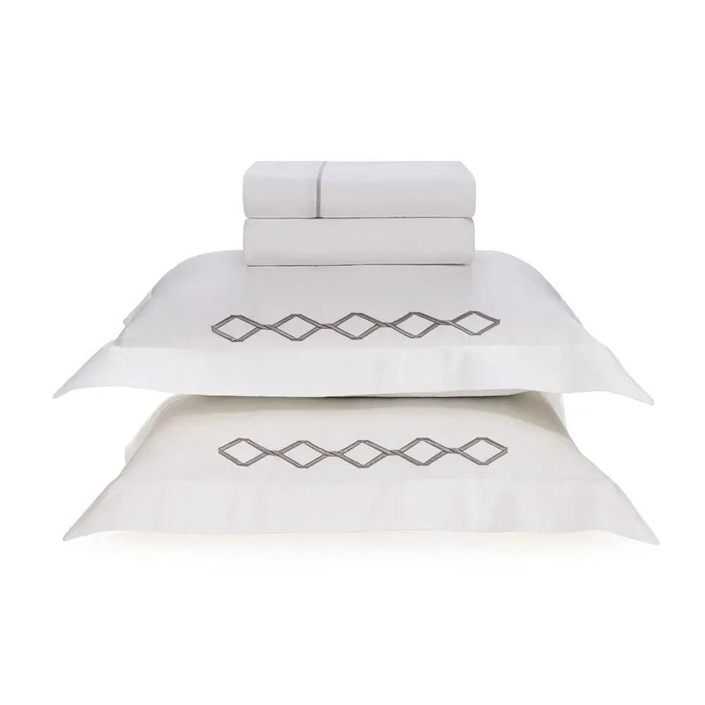Jogo De Cama Queen 300 Fios Bordado Franco - Karsten