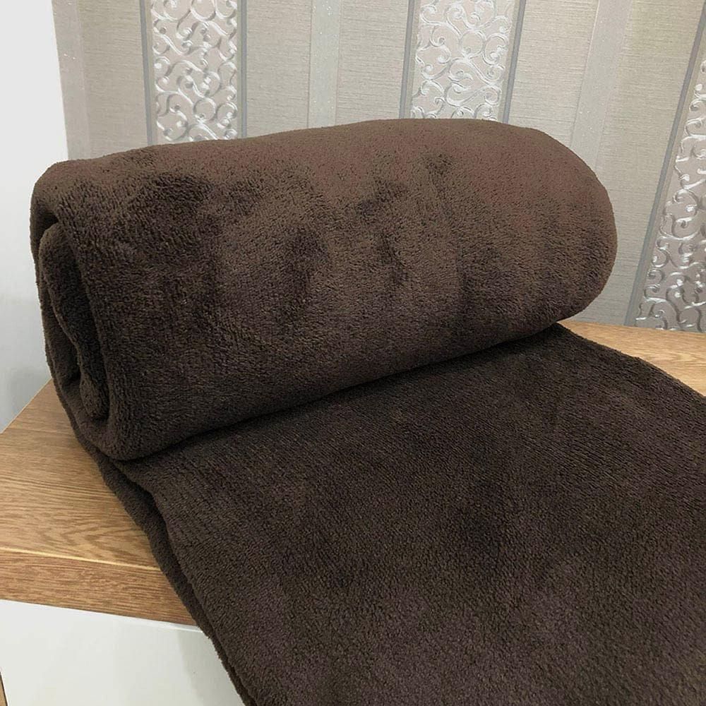 Cobertor Manta Aconchego Casal Ultrasoft Dupla Face Mocassim