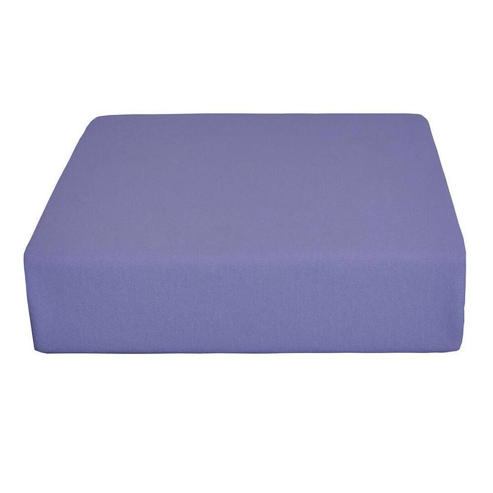 Lençol Solteiro Com Elástico Malha Algodão Europa