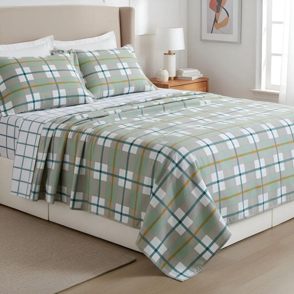 MP - Jogo Cama King Jasmine Algoda o 400 Fios