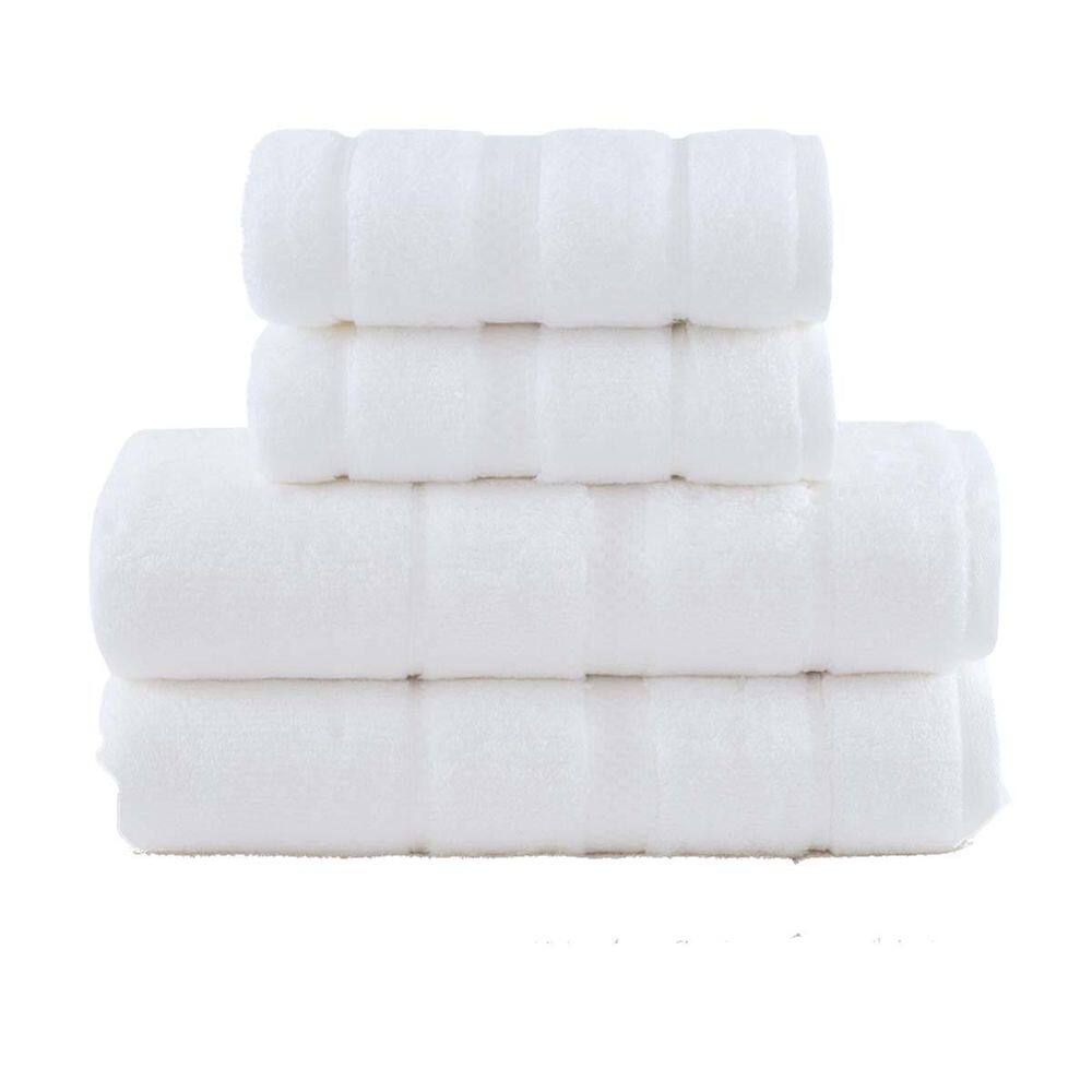 Jogo Toalha Vision Dual 4 Peças Branca Buddemeyer