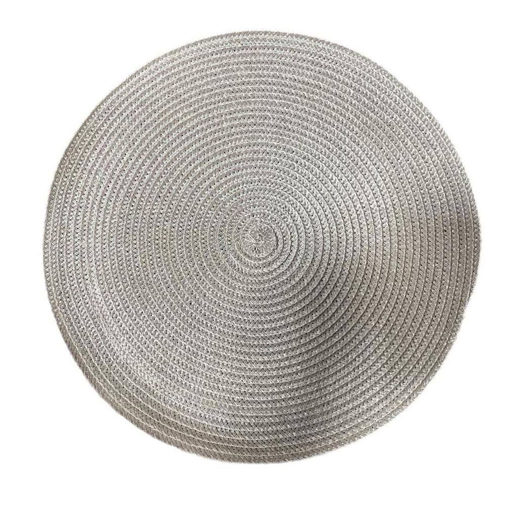 Jogo Americano Redondo Cozinha Jantar Casa 38 Cm Kit 6 Peças