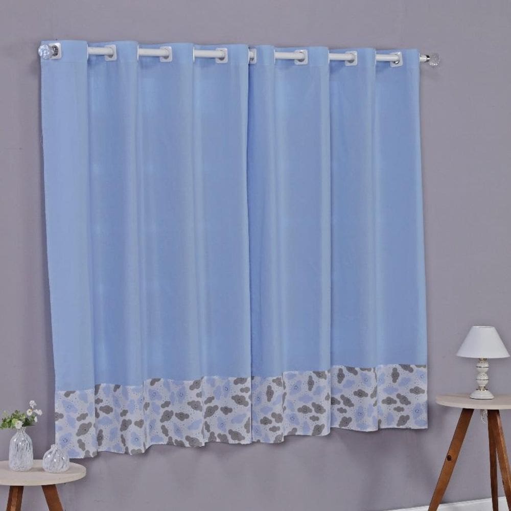 Cortina Baby 2 Metros Quarto Bebê Infantil Menino Menina