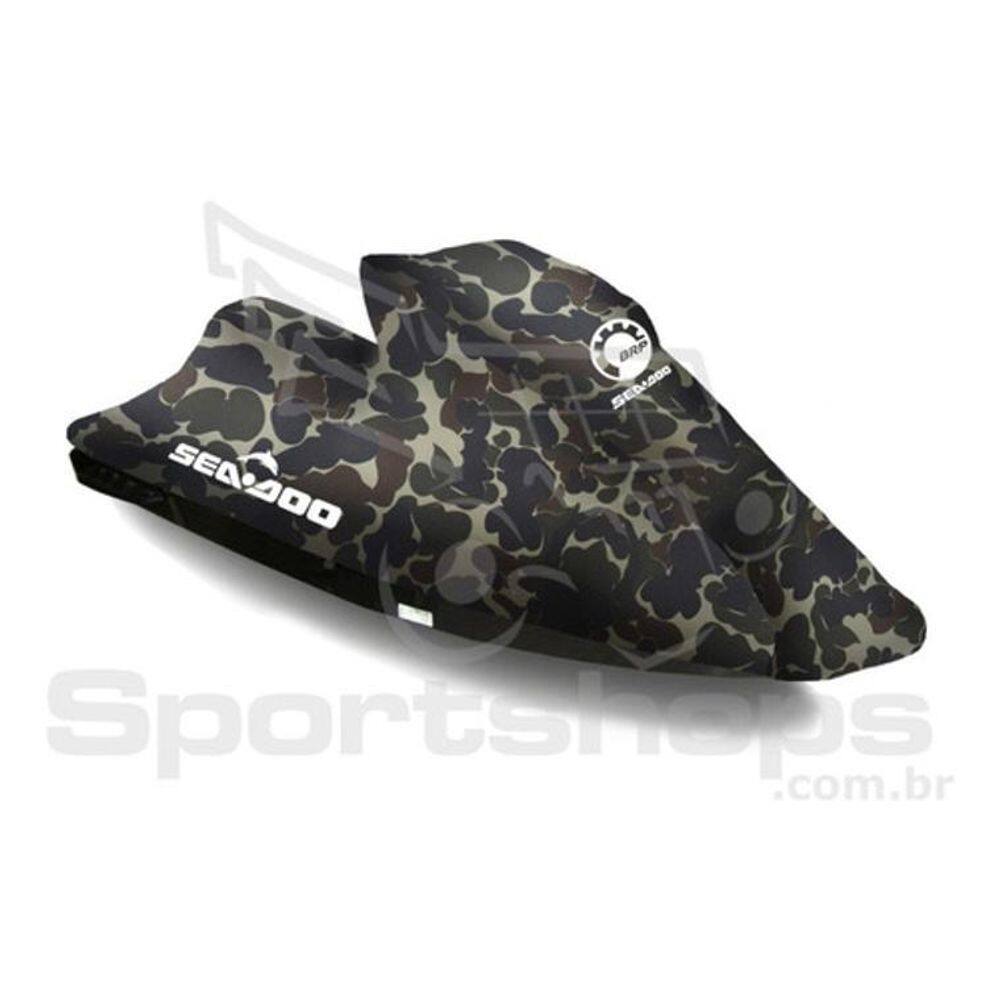 Capa Jet Ski Sea Doo Gtr / Gts / Gti / Wake 2014 - Camuflada