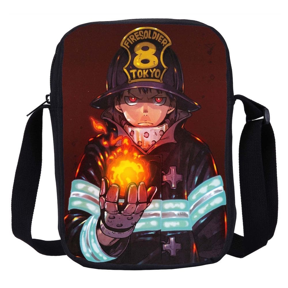 Bolsa de ombro Anime Calm Within The Storm Oxford 16x6x24cm