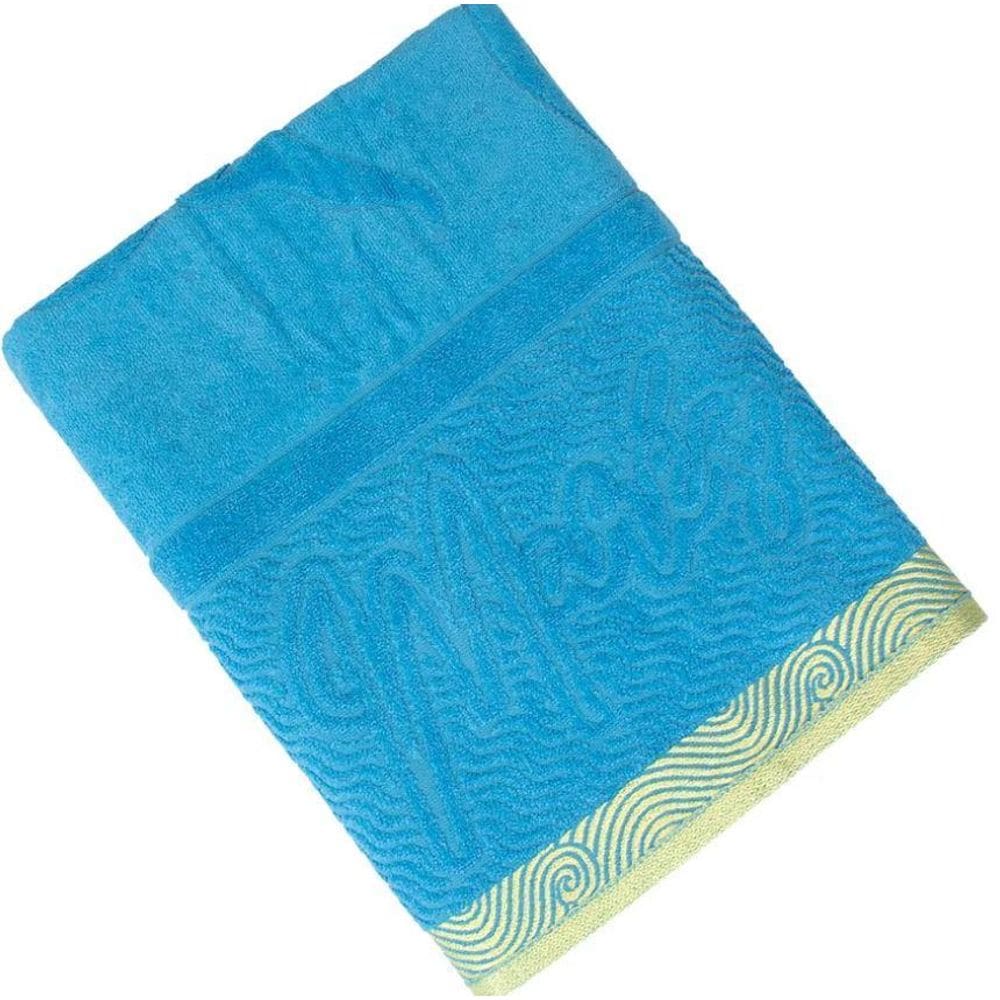 Toalha De Praia Gigante Jacquard Mares Atlântica