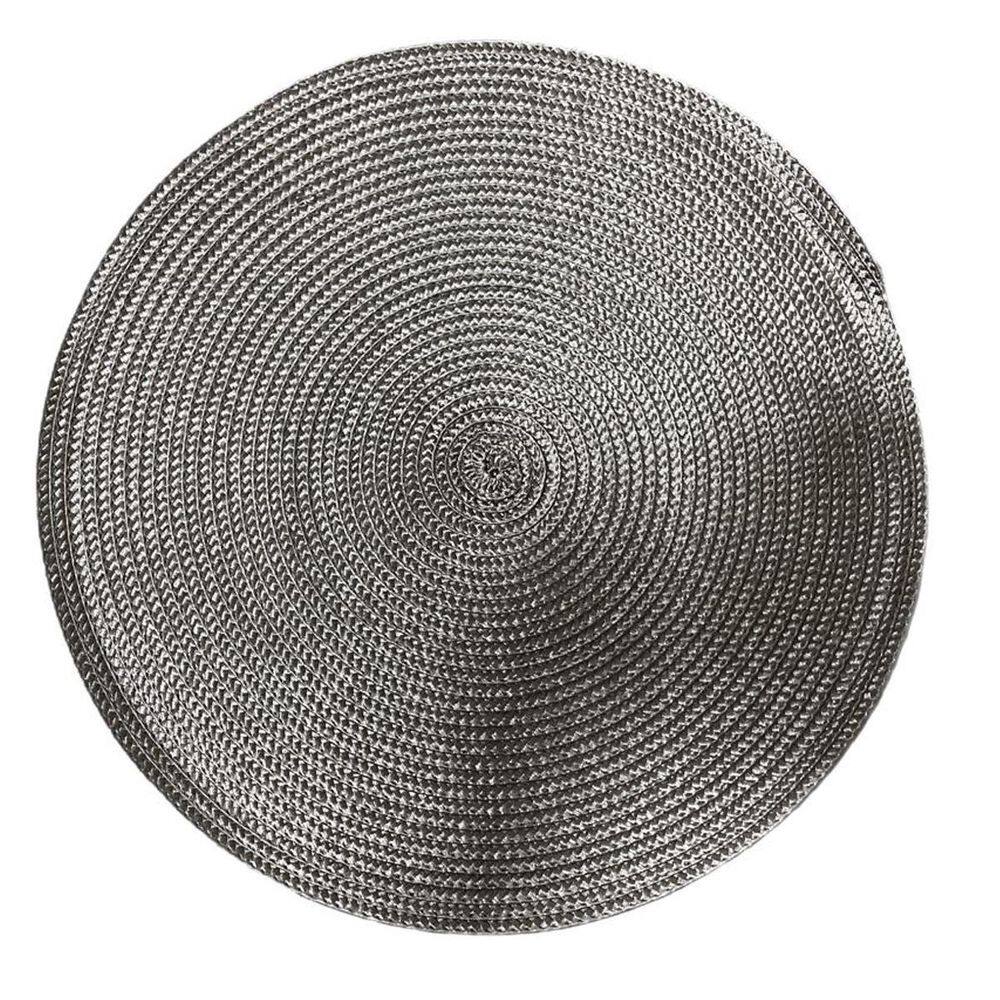 Jogo Americano Redondo Cozinha Jantar Casa 38 Cm Kit 6 Peças