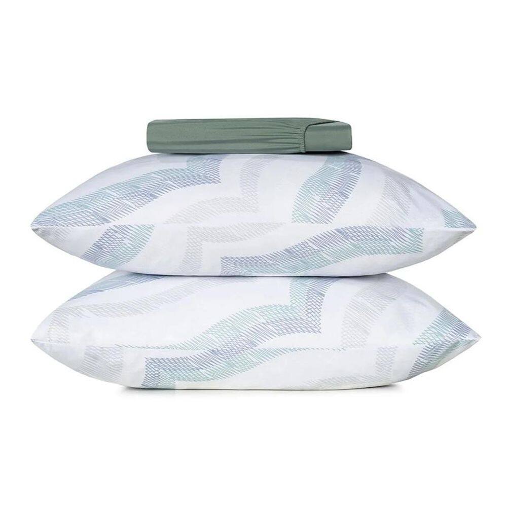 Jogo Cama Casal 3 Pcs Toque Acetinado Marine Altenburg