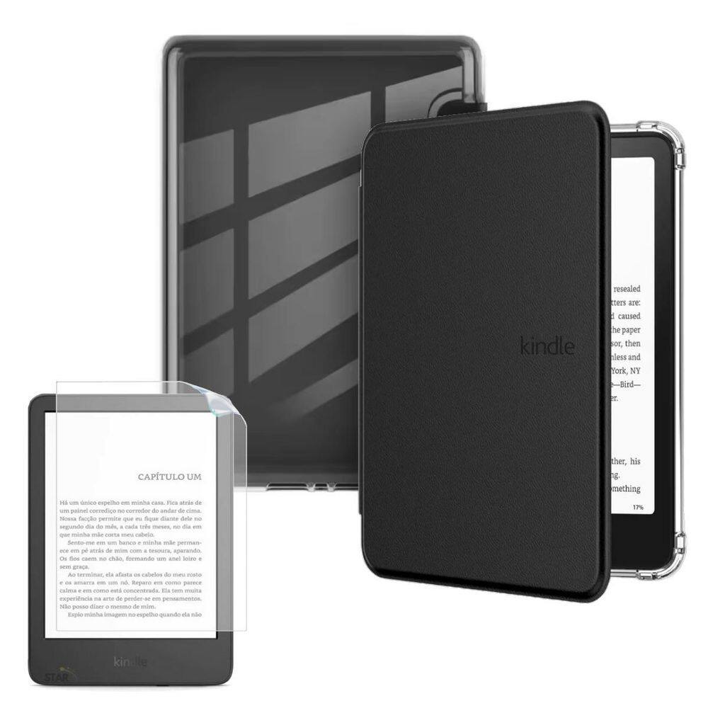 Capa Acrílico Para Kindle Paperwhite 12 - Sa569P + Película