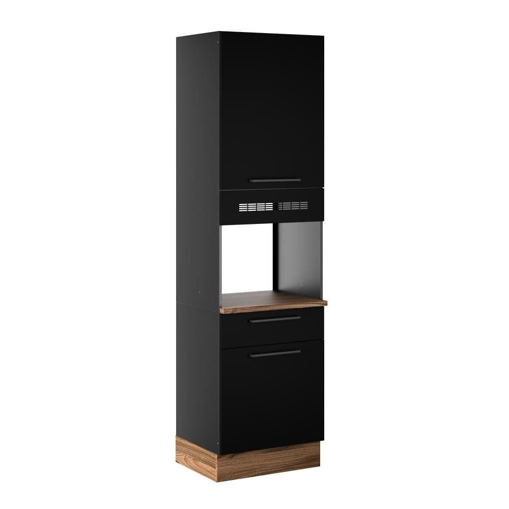 Paneleiro Itatiaia Exclusive 60cm Em Aço Grafite Com Espaço Para Forno