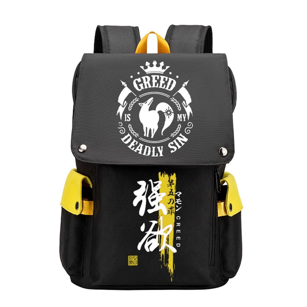 Mochila Seven Deadly Sins Meliodas Cartoon Kids Nylon 34x21x48cm