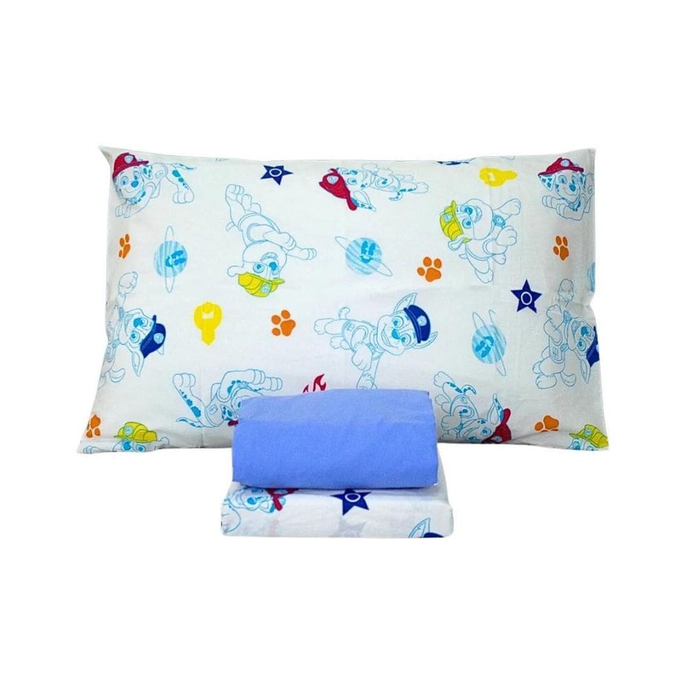 Jogo Cama Infantil 3 Peças Patrulha Canina 100% Algodão Solt