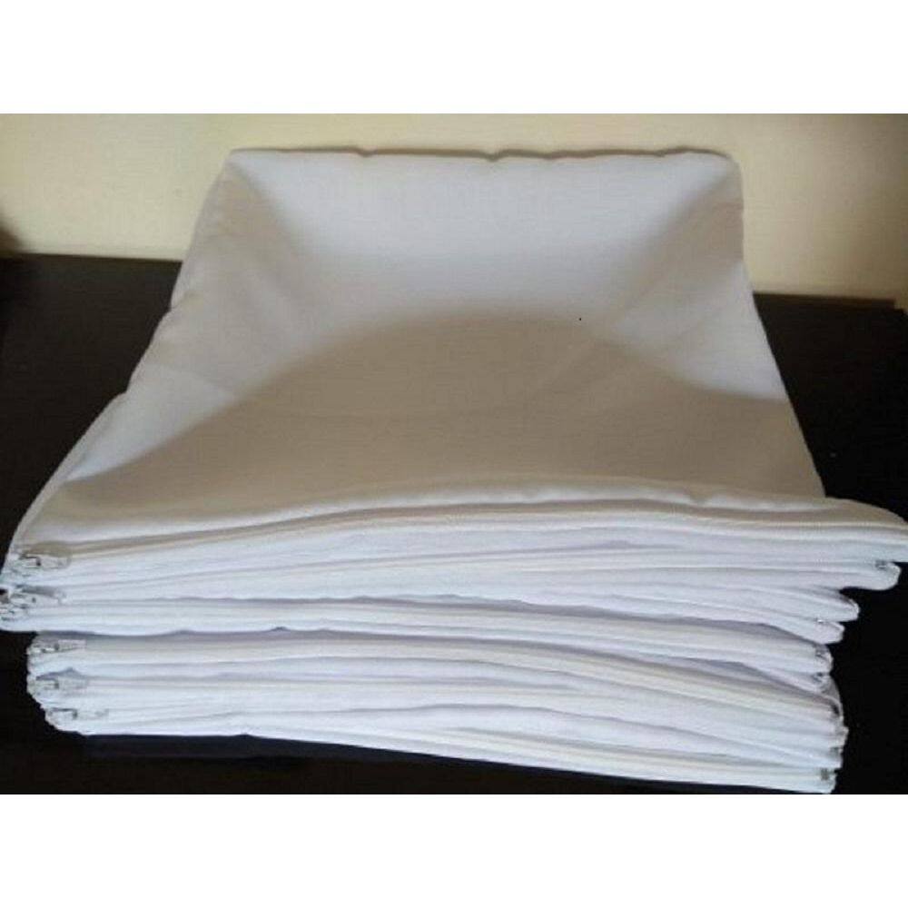 5 Capas De Almofadas 40X40 Para Sublimação Branca