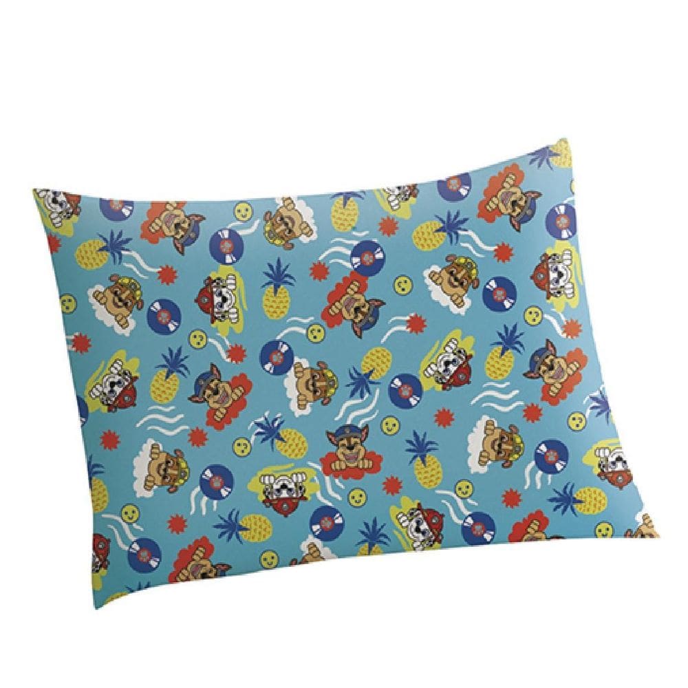 Fronha Personagens Algodão Patrulha Canina Azul Lepper