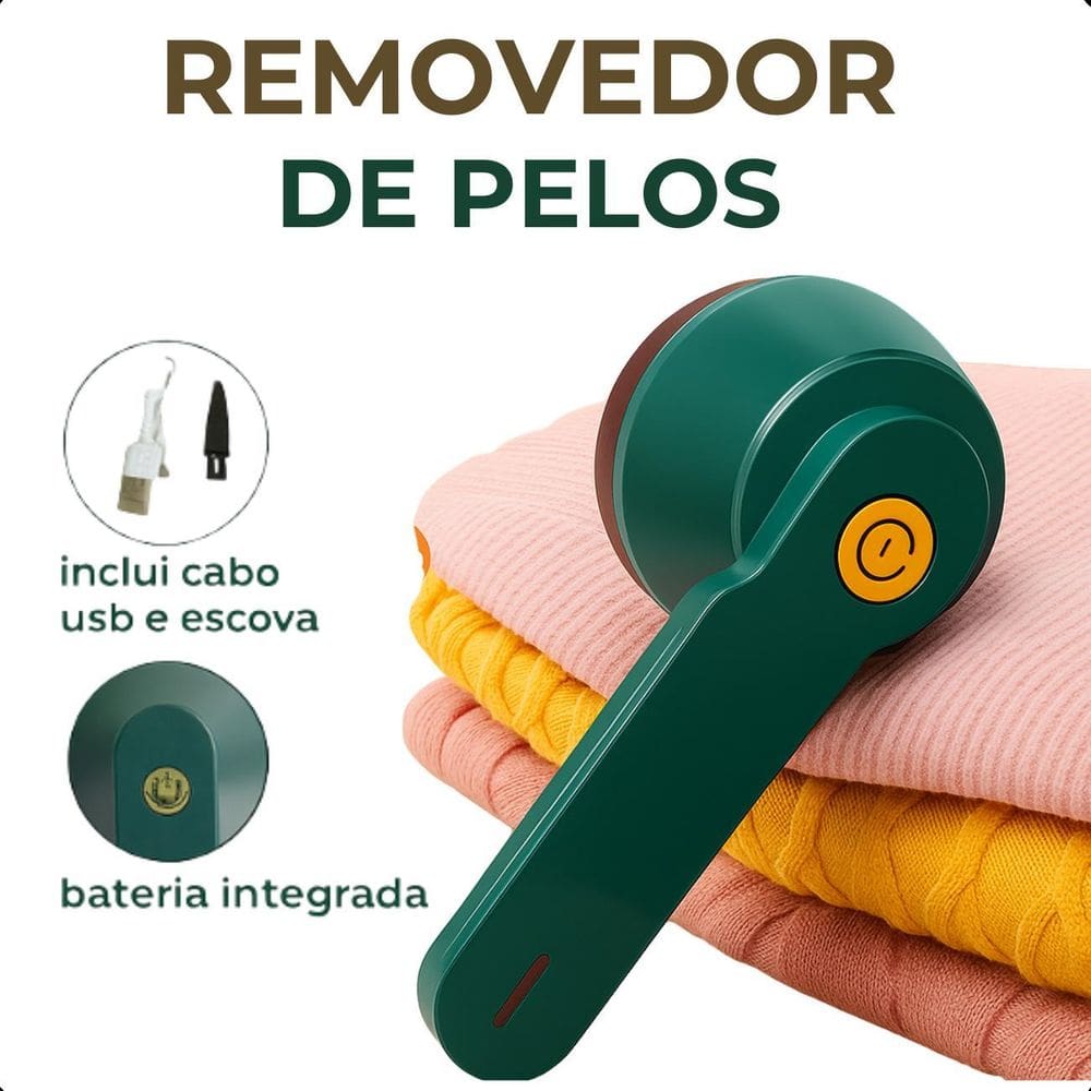 Eliminador De Fiapos Automático Tecidos