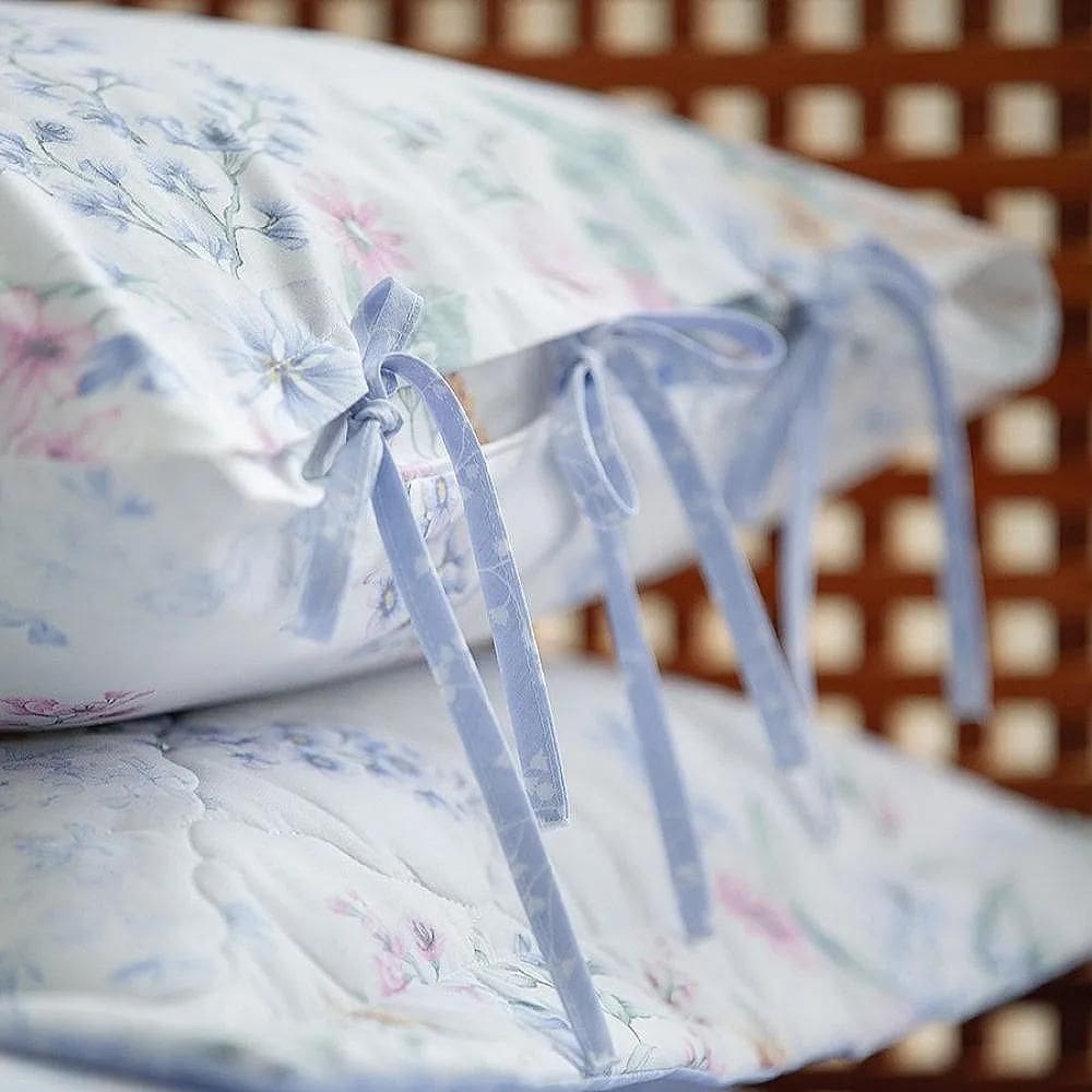 Jogo Cama Solteiro King 180 Fios Estampado - Andreza Giovana