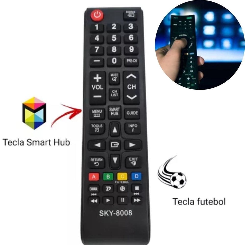 Controle Inteligente Lhs 8008 Premium Ideal Presente