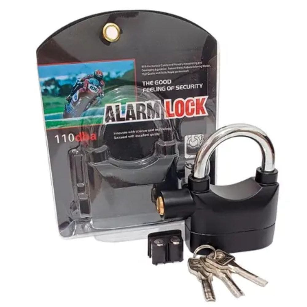 MP - Cadeado Com Alarme De Alta Sensibilidade