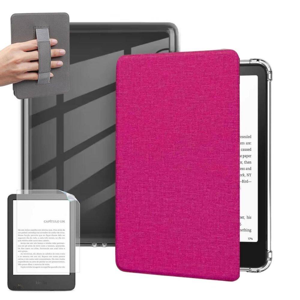 MP - Capa Tecido Com Alc a Para Kindle Paperw