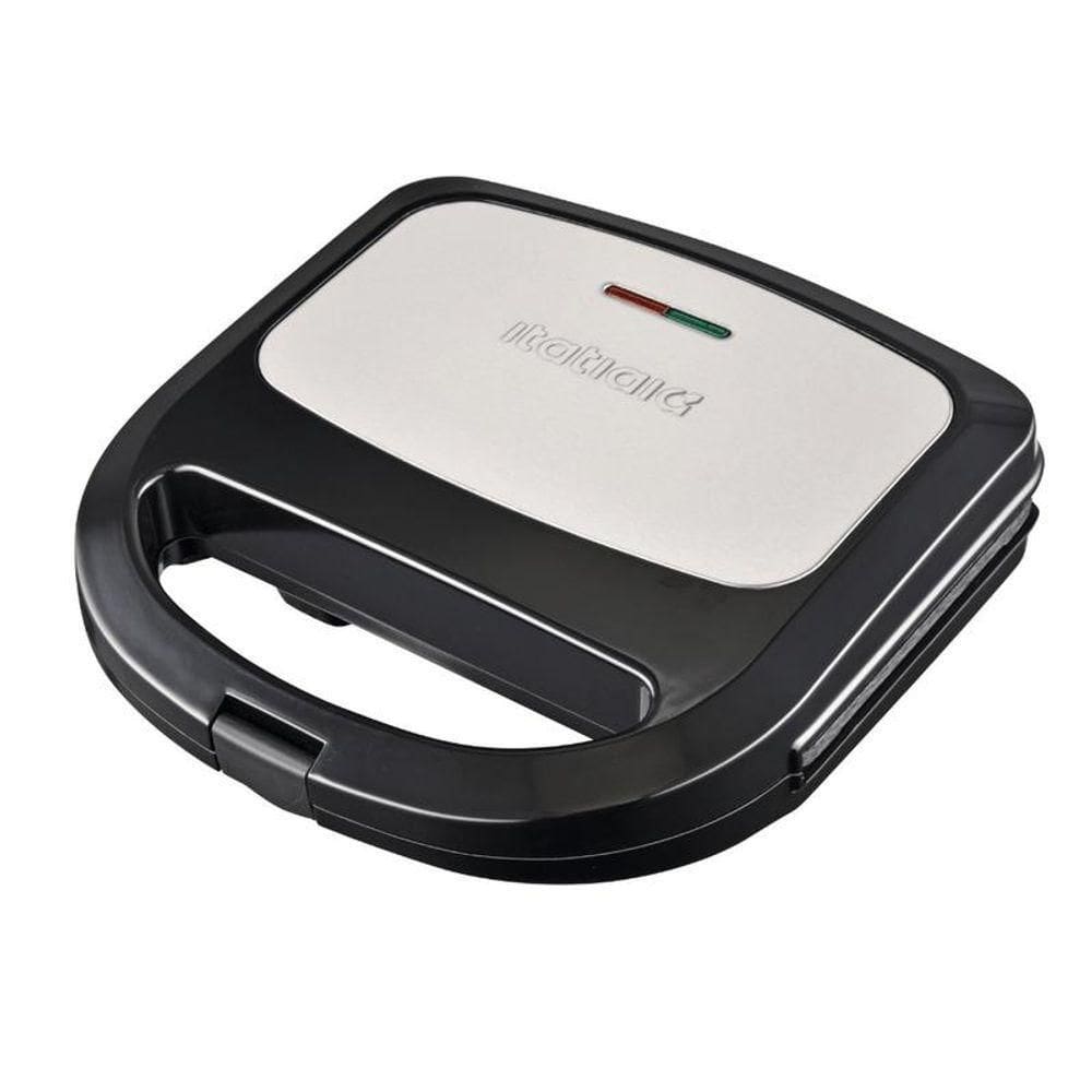 Grill E Sanduicheira Elétrica Itatiaia Inox Essencial110V