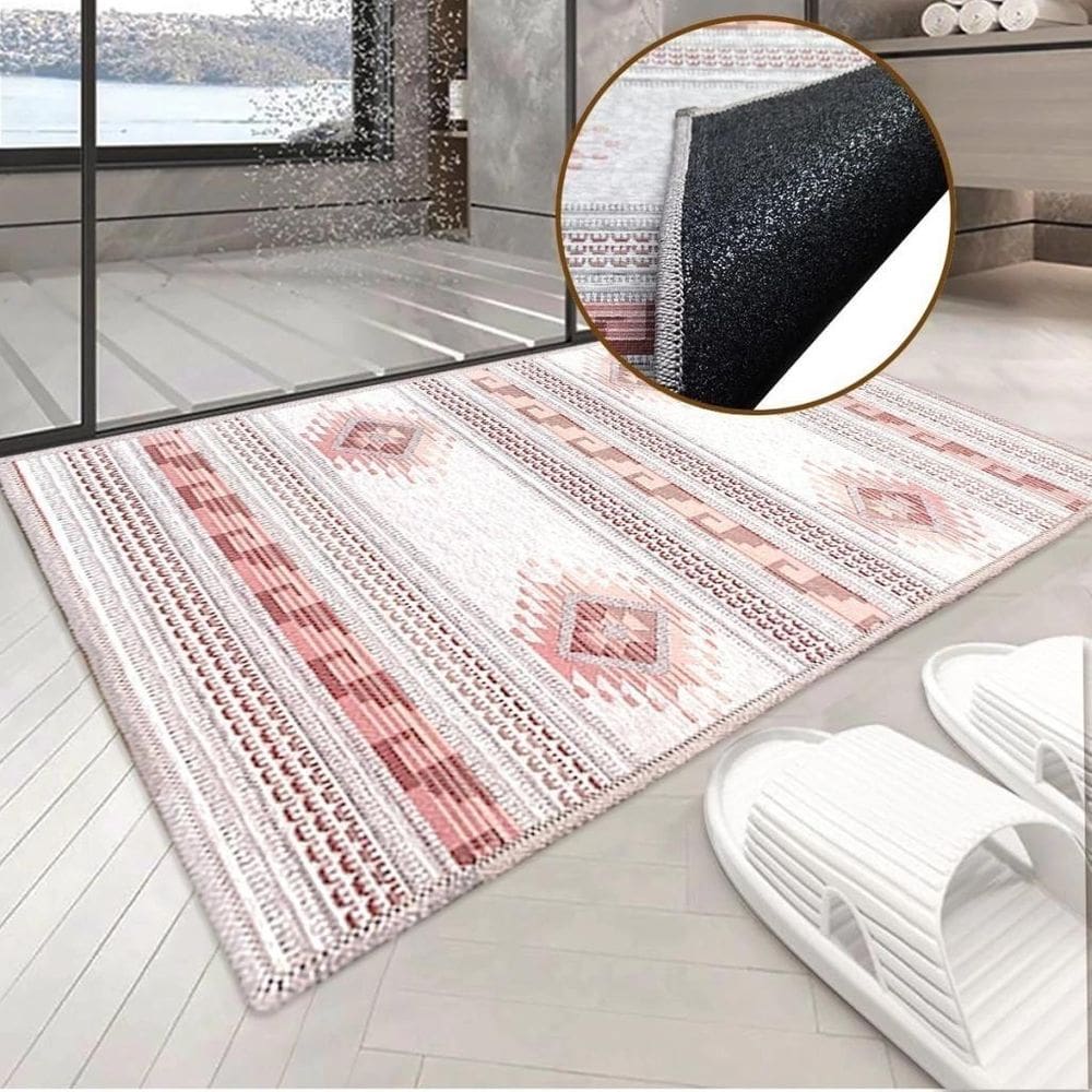 1 Tapete Banheiro Antiderrapante Js Fu Ast 50 X 80 M35