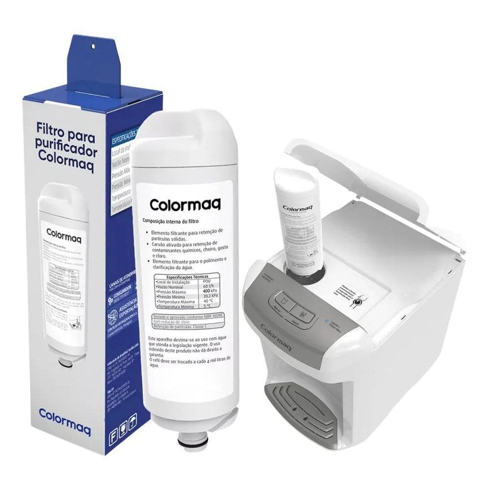 2X Filtro Refil Para Purificador Colormaq Eletrônico