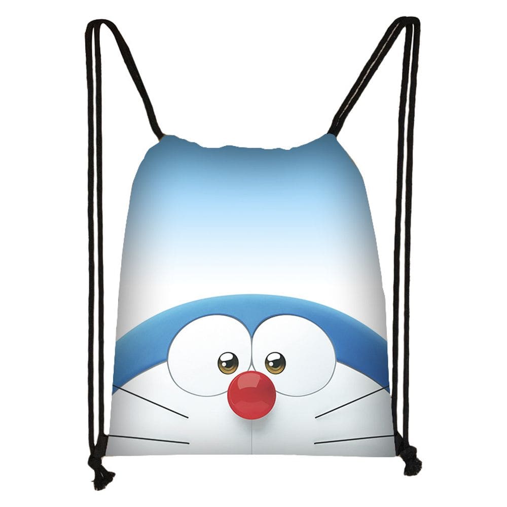 Bolsa com cordão Doraemons Anime String Swim Gym Bag 32x38cm