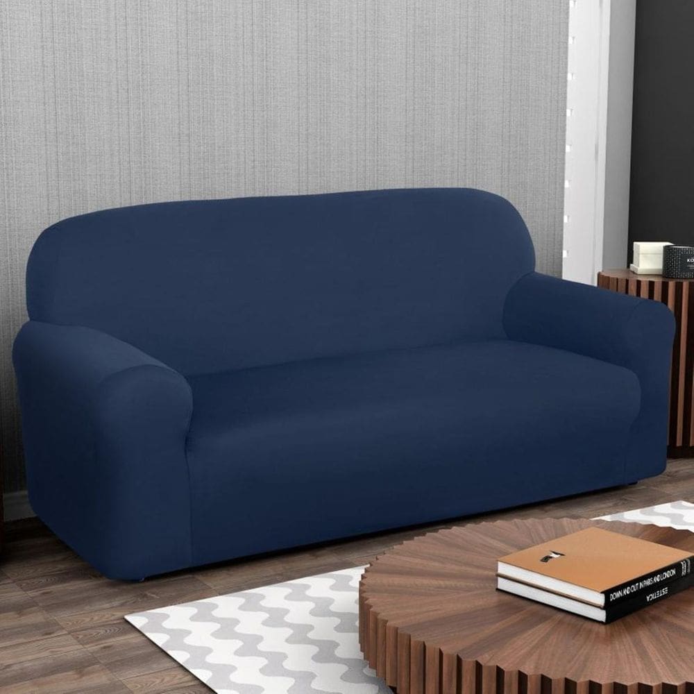 Capa Para Sofá 03 Lugares Avulsa Coladinha Malha Elastica