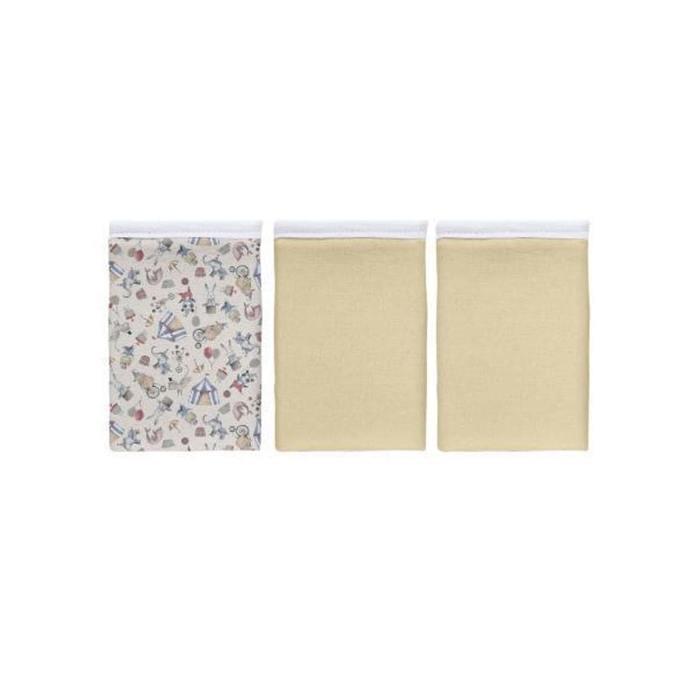 Kit 3 Fronhas 30X40 100% Algodão - Circus