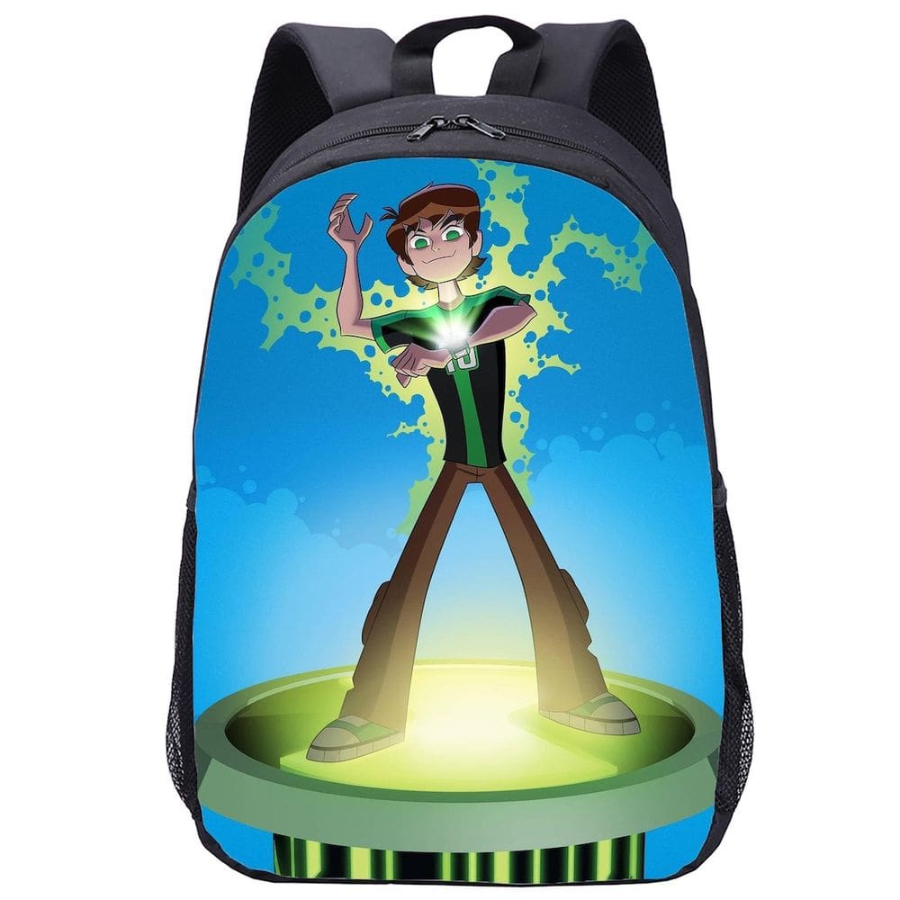 Mochila escolar Bens Boy 10 Anime Oxford Cloth 30x13x44cm