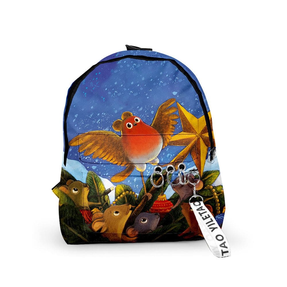 Mochila Robins Robins Cartoon Kids School Anime 29x15x35cm