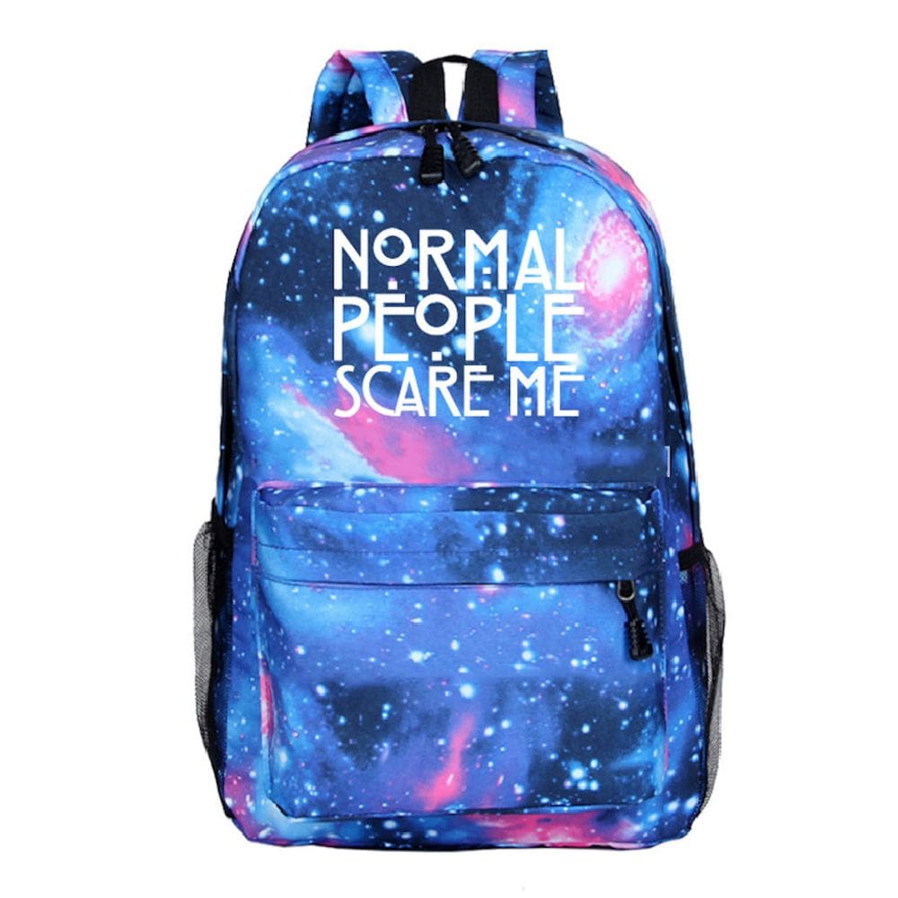 Mochila escolar American Horror Story Anime para crianças