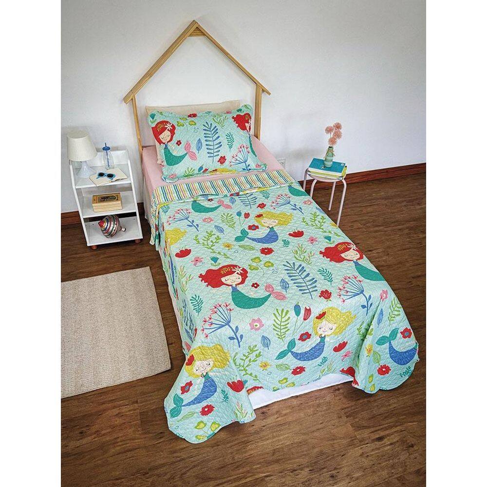 Conjuntos Cobre-Leito Matelassê Infantil 2 Peças Dupla Face