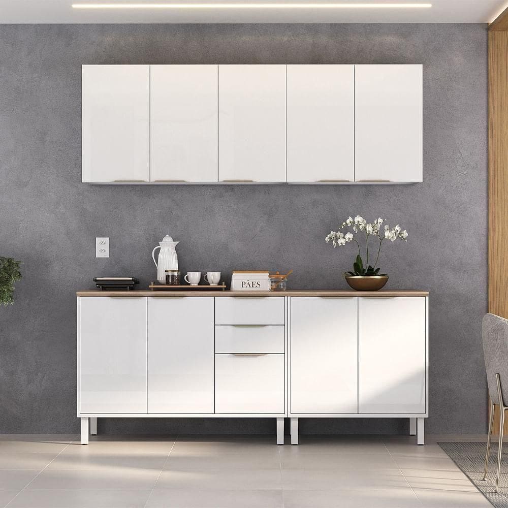 Cozinha Completa Itatiaia Renova 4 Peças Branco