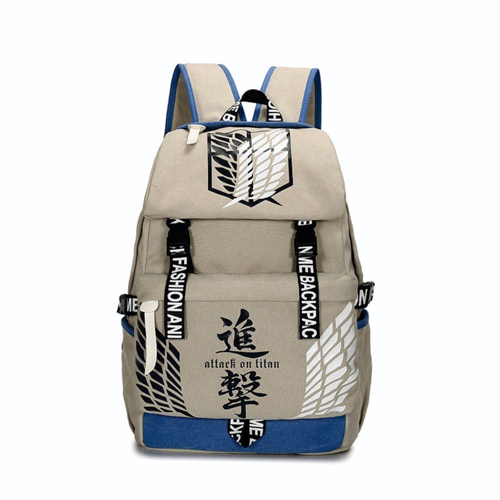 Mochila Attack on Titans Levis Ackermans Cartoon Kids