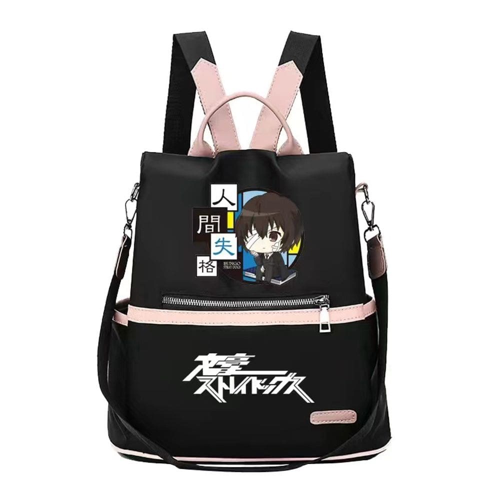 Mochila Bungos Strays Dogs Anime School Oxford 420g